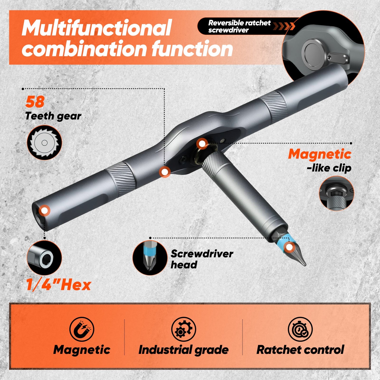 42 in 1 Magnetic Screwdriver Set