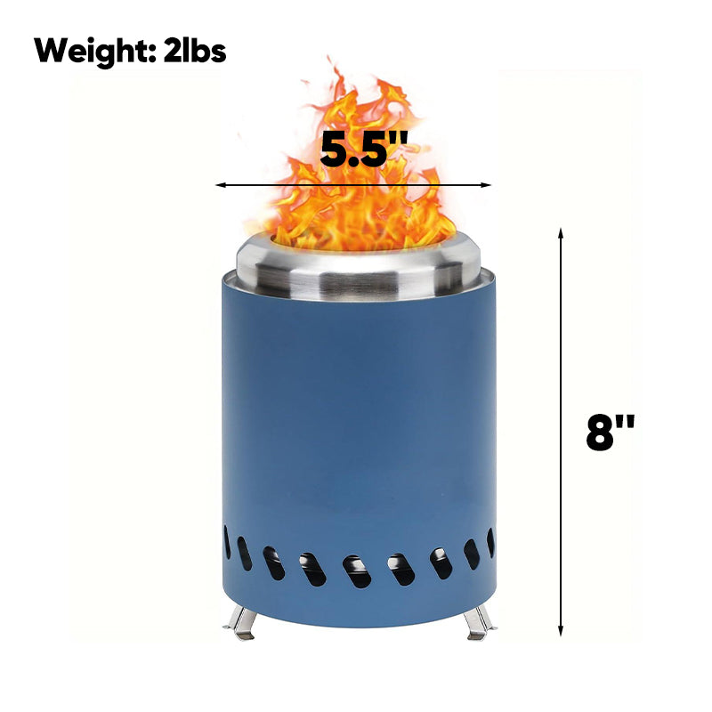 Portable Smokeless Tabletop Firepit