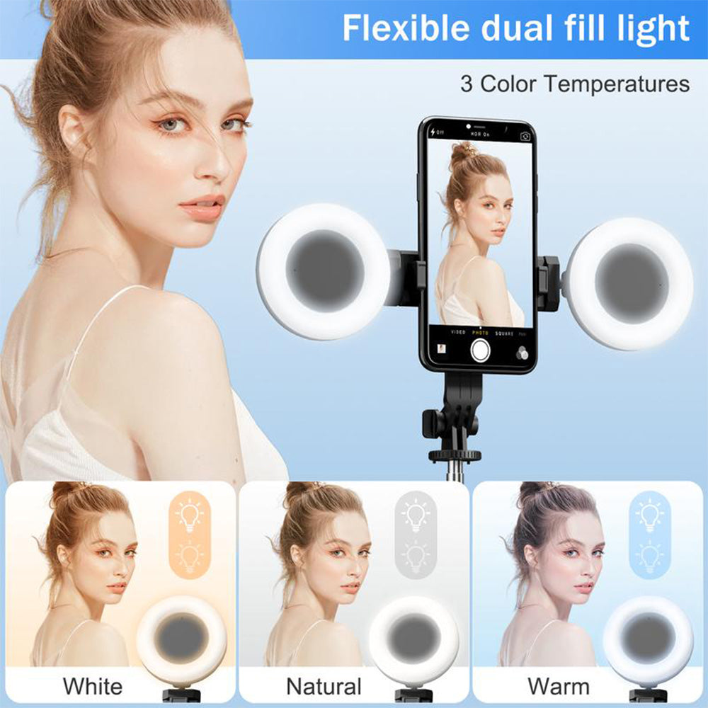 6 In 1 Selfie Tripod Lights