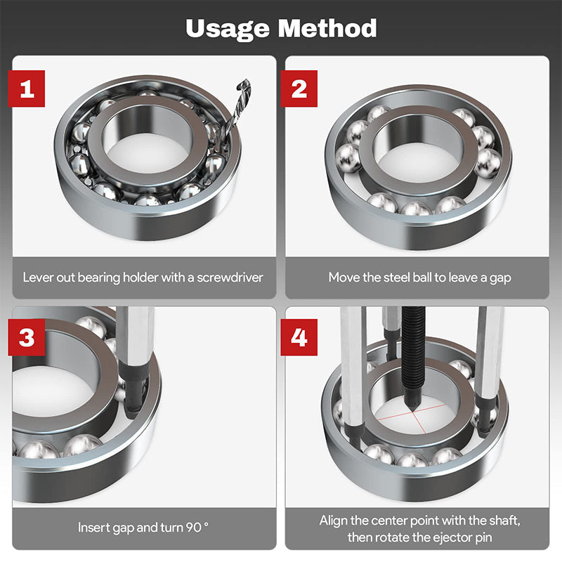 Three-jaw Bearing Puller